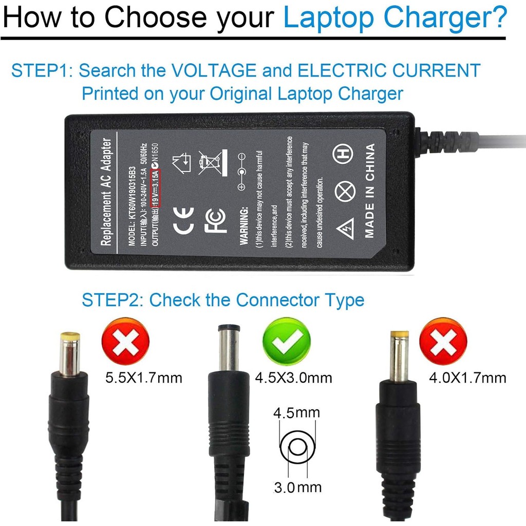 19V CPA09-004A AD-6019 Charger ใช้งานร่วมกับ Samsung NP300E5C NP470R5E R480 NP740U5M NP740U5L BA44-0