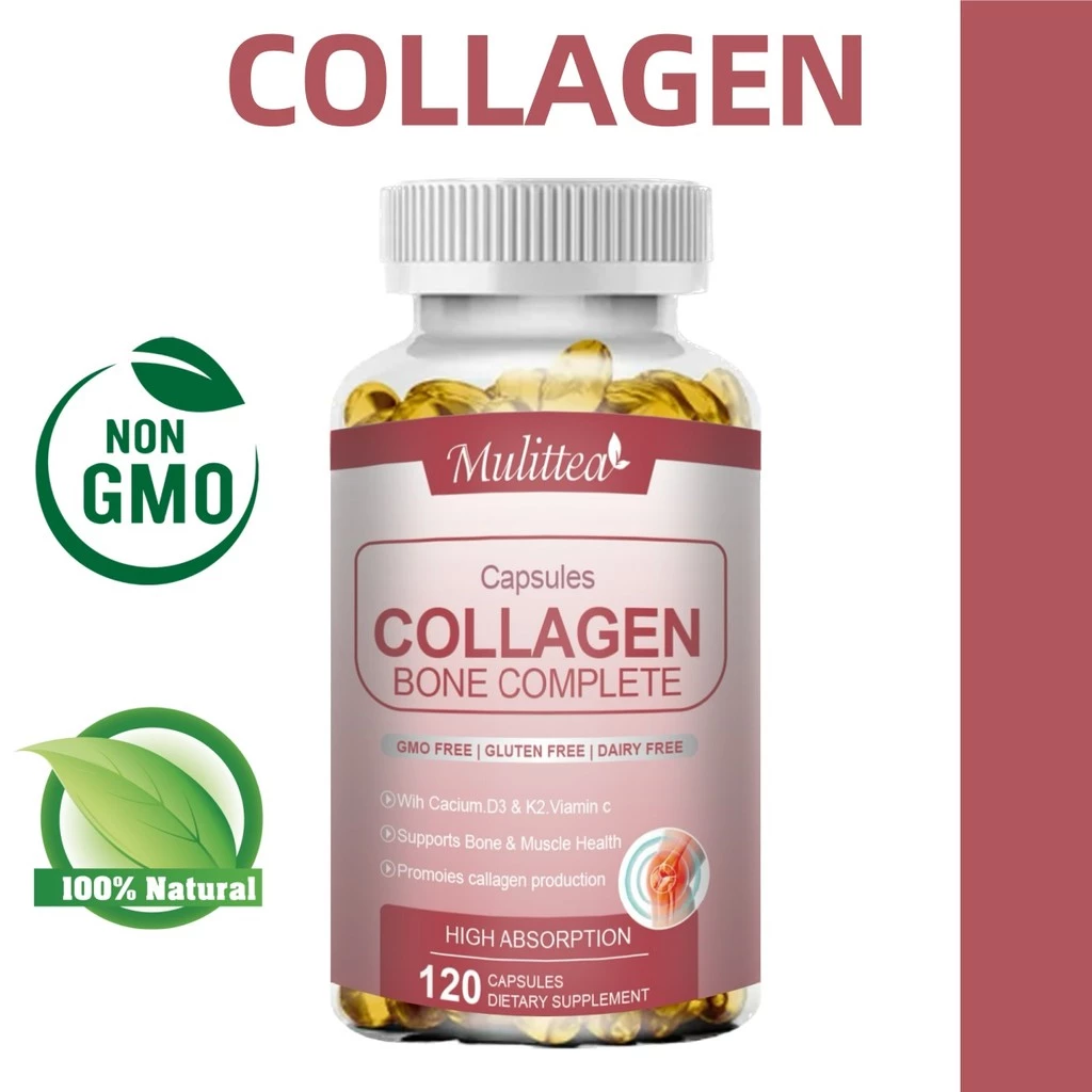 MULITTEA Collagen Capsules บำรุงผม ผิว เล็บ ข้อต่อ