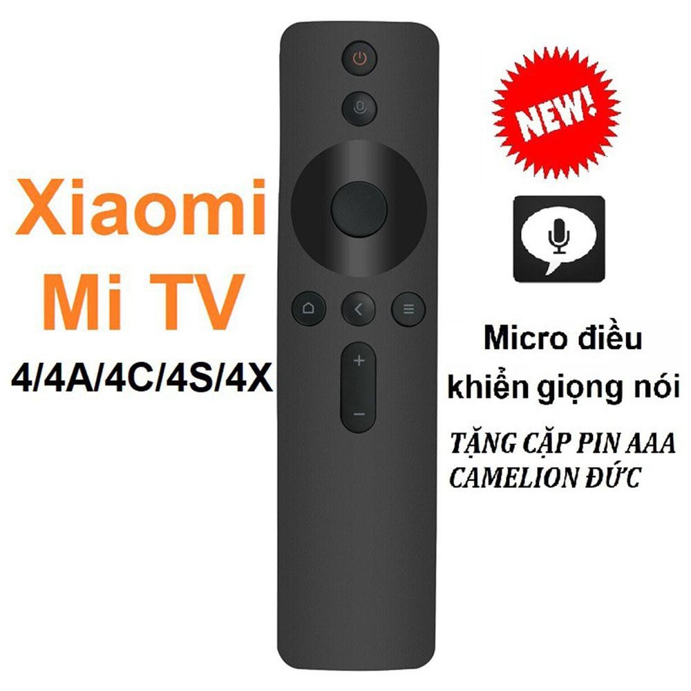 เปลี่ยนรีโมทคอนโทรลทีวีสําหรับ Mi tv 4 4A 4C 4S 4X ไมโครโฟนควบคุมเสียง