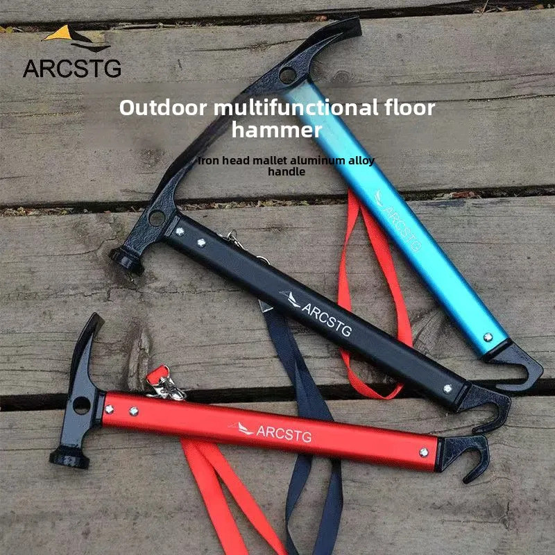 Damaly, Outdoor Camping, Multipurpose Tool Hammer, Camping Survival Hammer, Field Tool Hammer