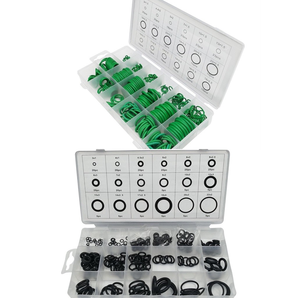 COCO ยางโอริง O-ring อเนกประสงค์คุณภาพสูง 18 ขนาด 225/ 270pcs ชิ้น (พร้อมกล่องพลาสติก)