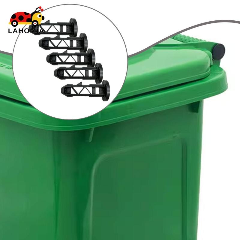 [Lahomia] 5 ชิ้น Wheelie Bin ฝาปิดบานพับ Pins ฝาครอบถังแก้ไขการเชื่อมต่อ Pins อะไหล่
