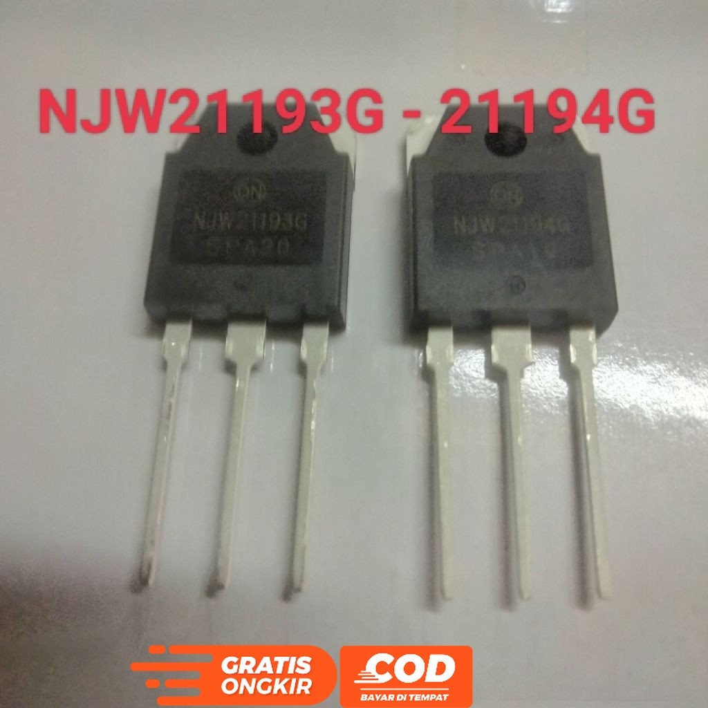 ทรานซิสเตอร์ IC NJW21193G NJW21194G หนึ่งชุด