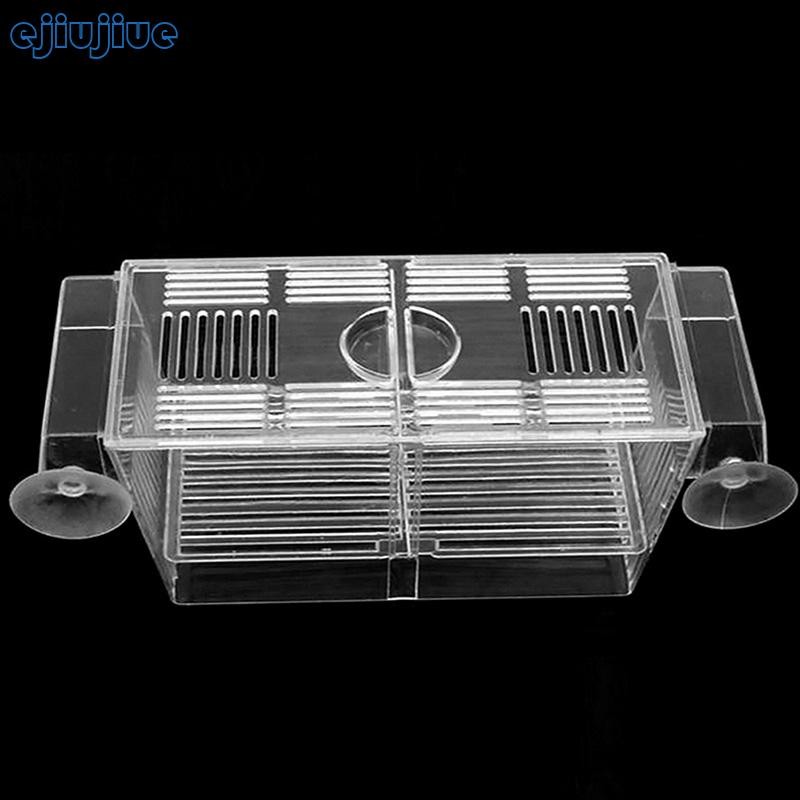 Cc Fish สําหรับถังฟักไข่ Incubator Breeding Box กล่องแยกพลาสติกสําหรับ Guppy