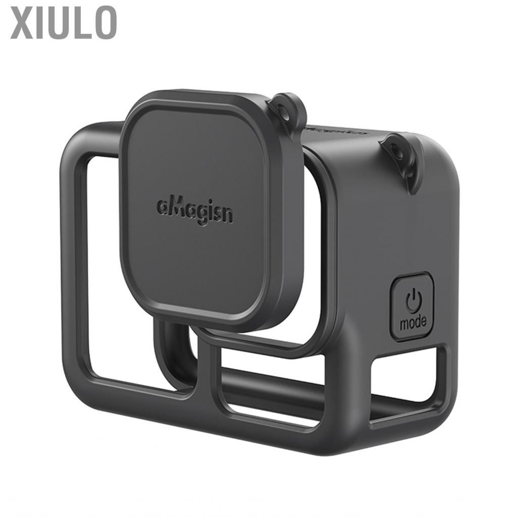 Xiulo Xiulo-th Amagisn Sports Camera Cane Cole Cole Cole + ฝาครอบเลนส์พร้อมอุปกรณ์เสริม GoPro Hero 1