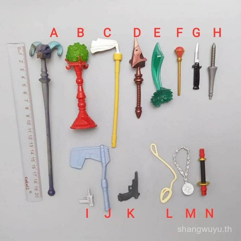 20 ซม.DC Herman Here Weapon Accessories 1: 12 ดาบ DIY Spear Axes (7)