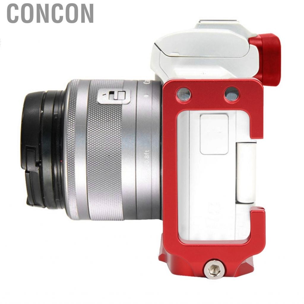 Concon Aluminium Aluminium Alloy L Shape Plate Release Plate สำหรับกล้อง Canon EOS M50 Mirrorles