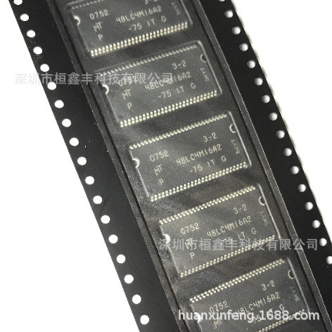 MT48LC4M16A2P-75IT: G 48LC4M16A2 TSOP-54 ชิปหน่วยความจําของแท้ 4.6