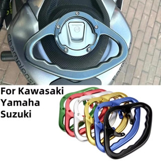 SUZUKI KAWASAKI รถจักรยานยนต์สากลผู้โดยสารด้านหลังถังน้ํามัน…