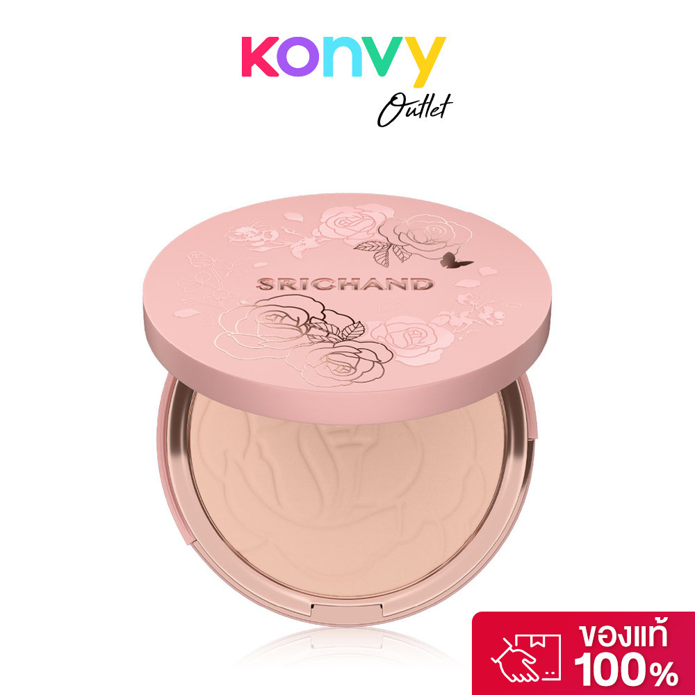 Srichand Enchanted Cover Perfect Foundation Powder SPF35 PA++++ 9g #105 Pinkish แป้งเจ้าหญิง ศรีจันทร์ กลบมิด ปิดทุก...