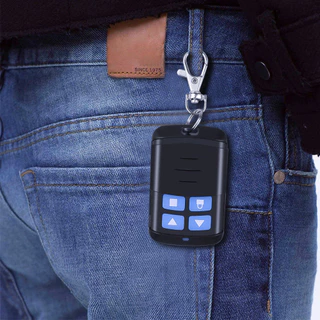 [🇹🇭⚡12hจัดส่ง] 315MHz/433MHz รีโมทคอนโทรลสากลโรงรถประตูเปิดประตู 4 ปุ่มสวิตช์โคลนไร้สาย Universal Cloning รีโมทคอนโทรลสําหรับรถยนต์