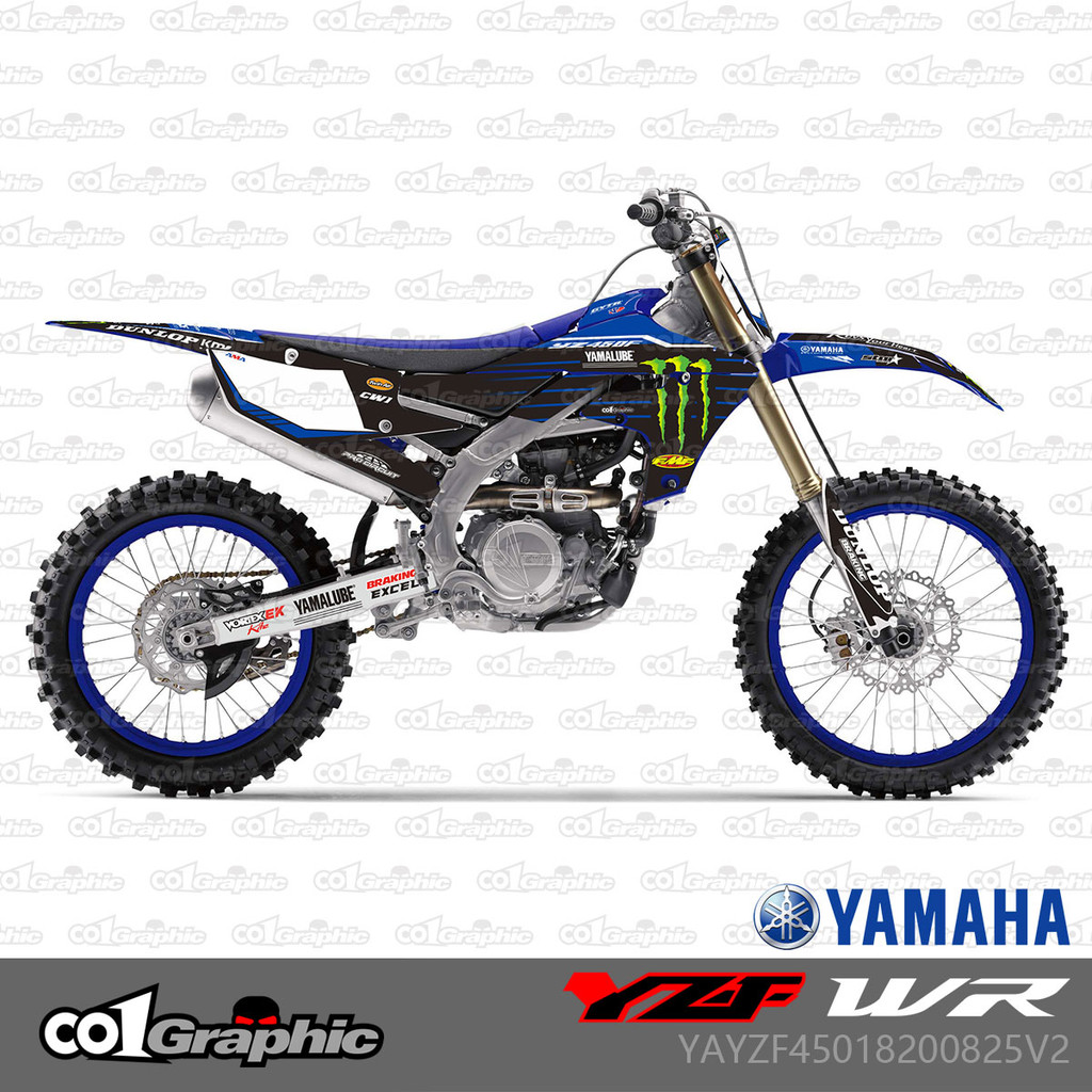 0825V2 YAMAHA YZ250F/FX/450FX/WR450F19-22 450F18-22 สติ๊กเกอร์