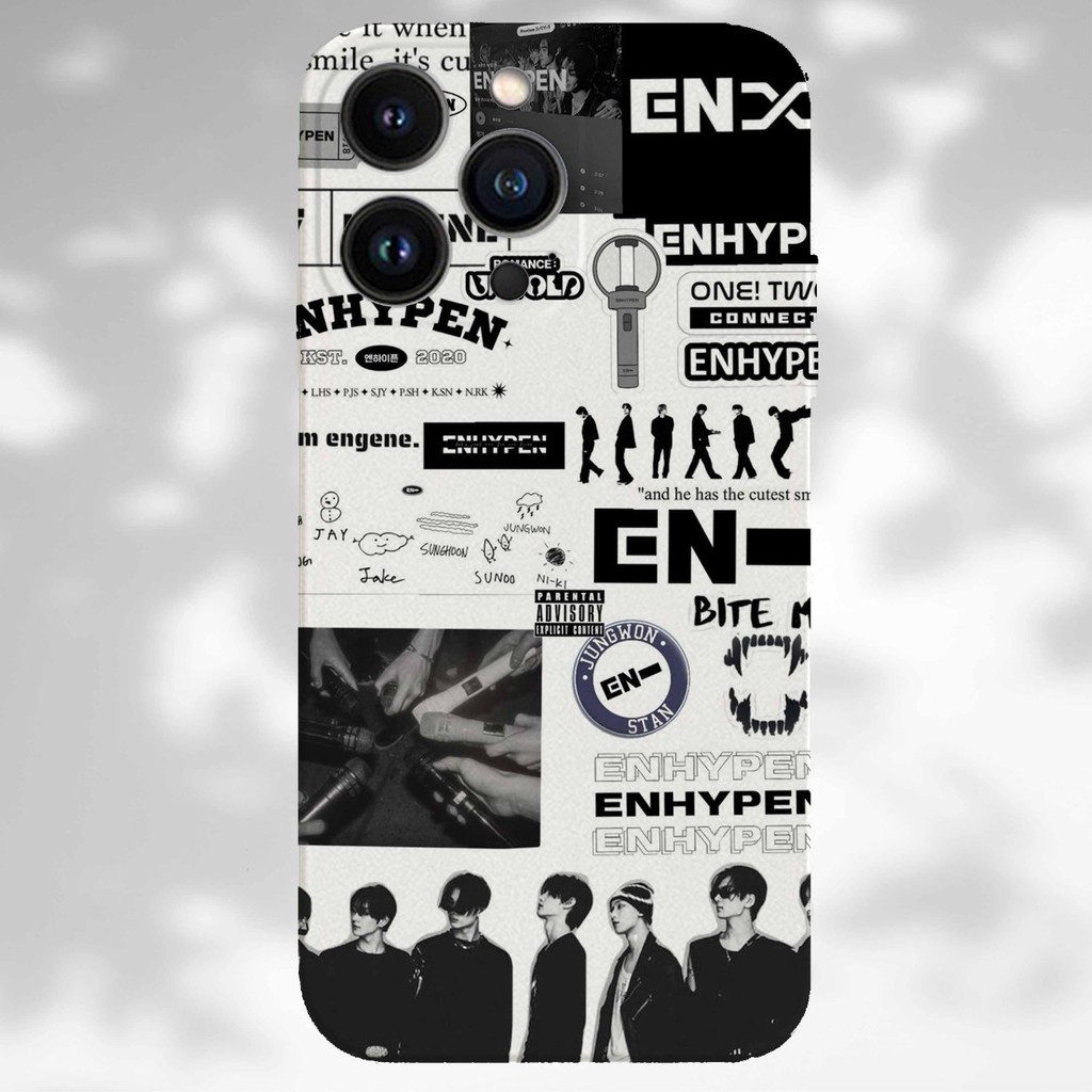 ENHYPEN Slim Full-Cover Phone Case | เคสบางเต็มรอบเจาะรูพอดี