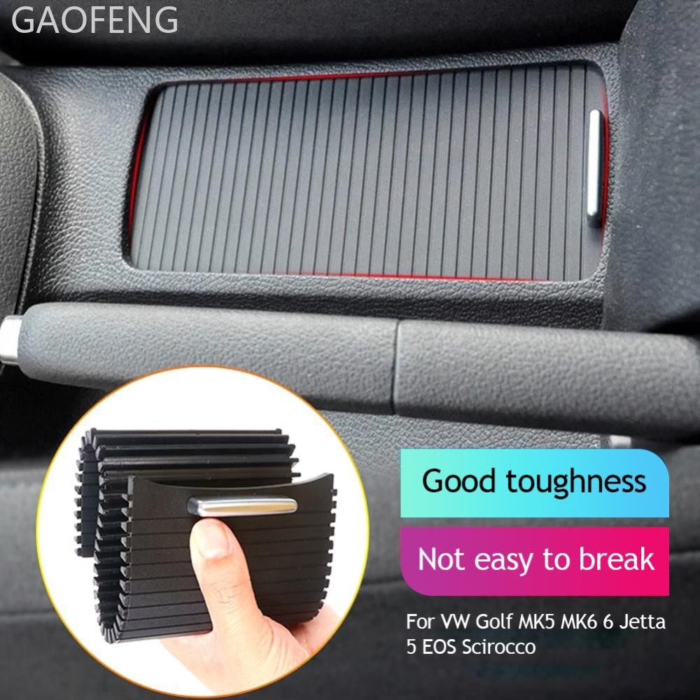 GAOFENG ที่วางแก้วน้ําเครื่องดื่มน้ําในรถยนต์ Roller Blind Center Console 5KD862531 สําหรับ VW Golf 