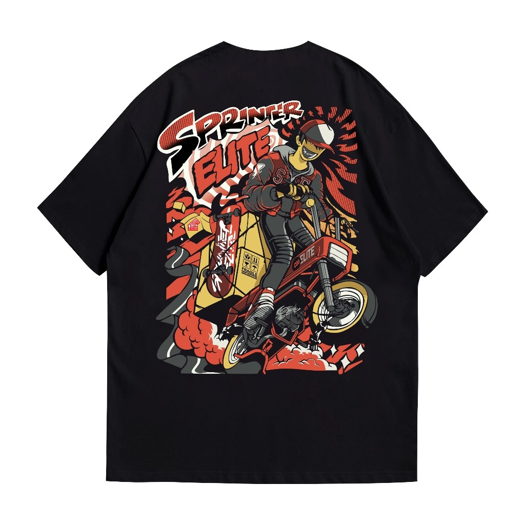 Shoppee Express Courier Sprinter Elite T-Shirt - SPX Sopee Xpress Expedition Package