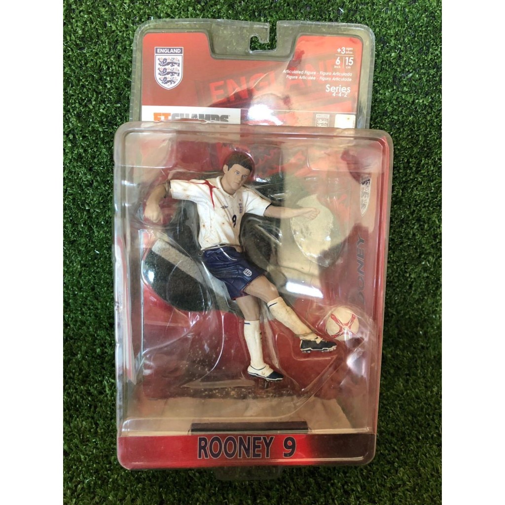 ทีมชาติอังกฤษ FT CHAMPS ตุ๊กตาฟุตบอล โมเดล No. 9 อ้วน รูนีย์ 20ซม (มีตําหนิเล็กน้อย)