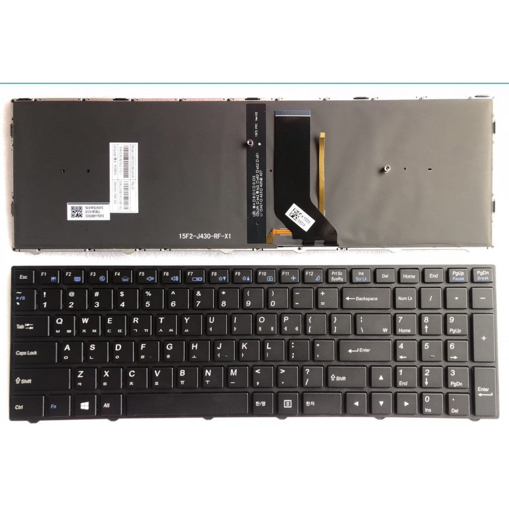 Spirit Shield G97 K690E ZX6 ZX7-CP5S2 CP5A2 T65E คีย์บอร์ด RGB Backlight