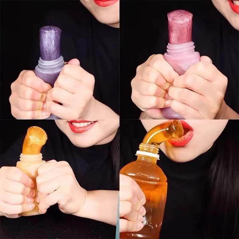 น้ําผึ้งวางเยลลี่กินออกอากาศ asmr แท้เสียงเคี้ยวขนมเด็กผู้หญิงบลูเบอร์รี่มะนาวกัมมี่ 9.24