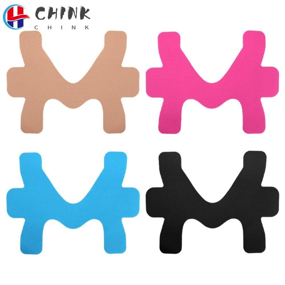 CHINK 2 ชิ้นเทปกายภาพสําหรับข้อเท้า,Breathable Cotton Ankle Tape,กันน้ําเพิ่มยืดหยุ่นPre-Cutเทปกีฬาส
