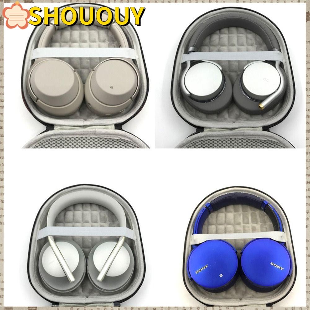 SHOUUY หูฟังกล่อง,กันกระแทก Hard Shell หูฟังพกพา,เปลี่ยนชุดหูฟังแบบพกพาป้องกันสําหรับ Audio-Technica