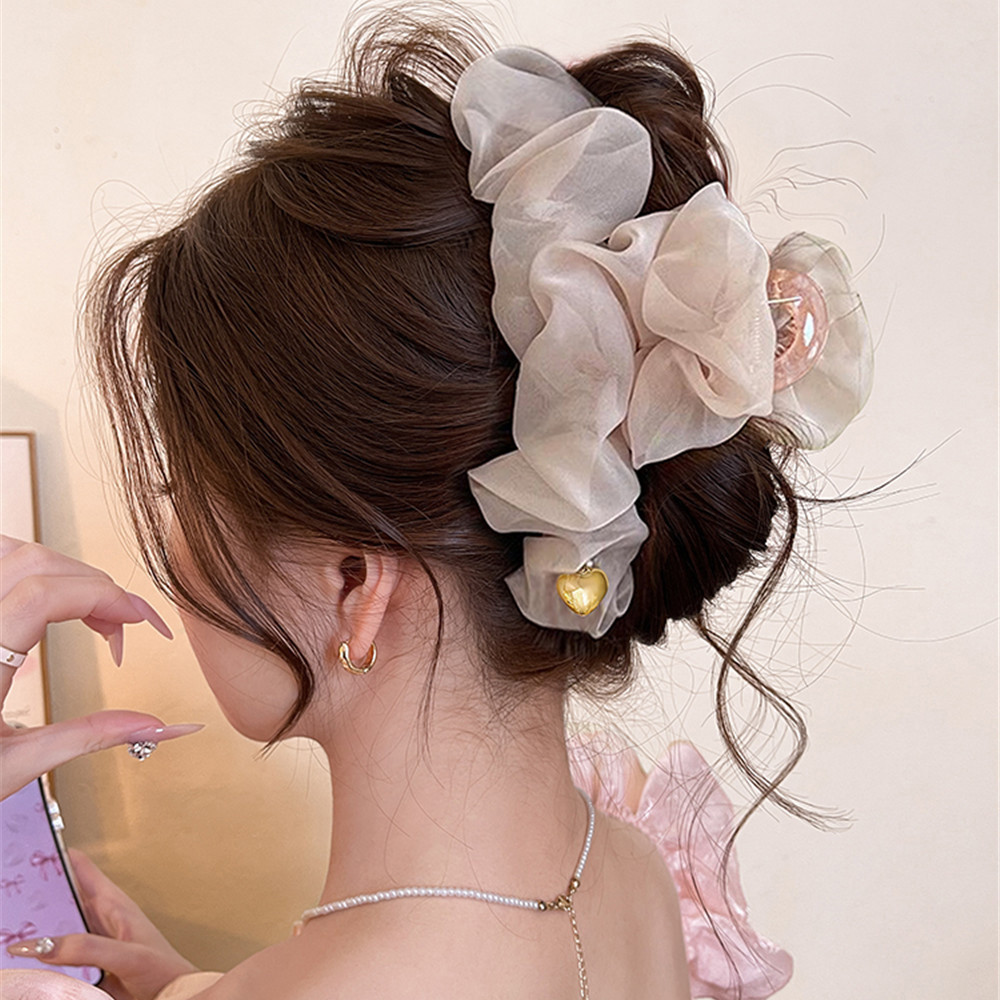 Claw Clip ทูลล์สำหรับผมบัน แบบเรื่องรัด เหมาะสำหรับฤดูร้อน ขนาดเล็ก สวยงาม สำหรับผู้หญิง ขายเป็นเซต 1/2/4 ชิ้น - รูปที่ 2