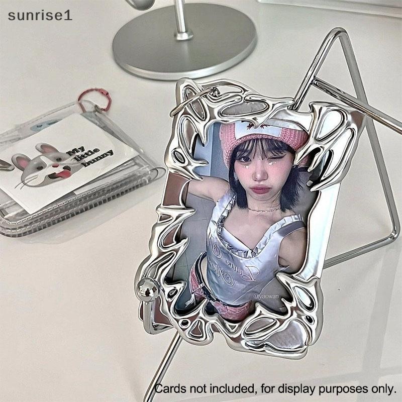 [ใหม่] Electroplated Premium Feeling Creative Card Holder K-POP Idol Card Holder TH