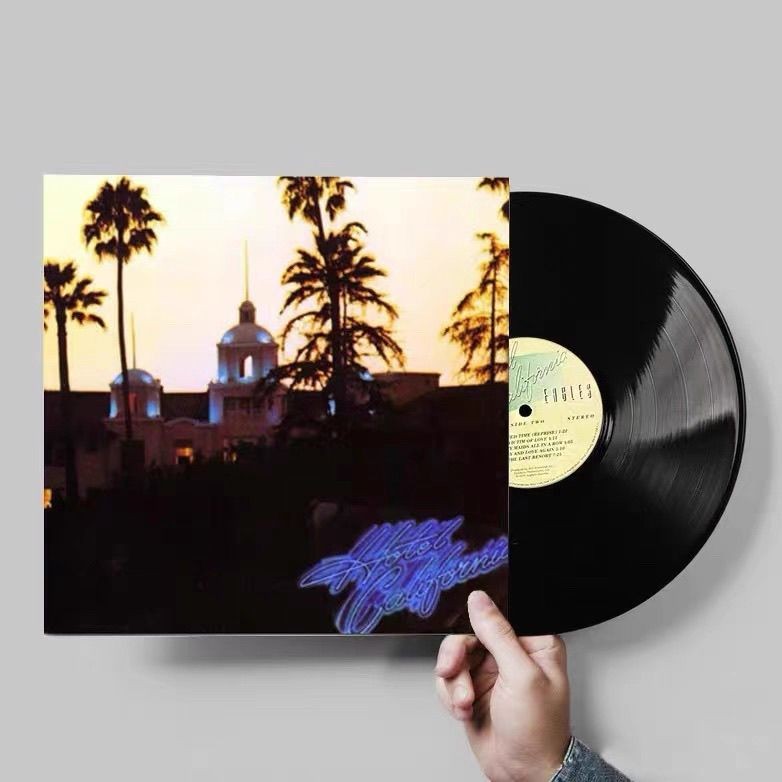 Eagles Eagles Eagles California Hotel LP แผ่นเสียงไวนิลแผ่นเสียง 40 ซม.แผ่นเสียงต้นฉบับของแท้ Eagles