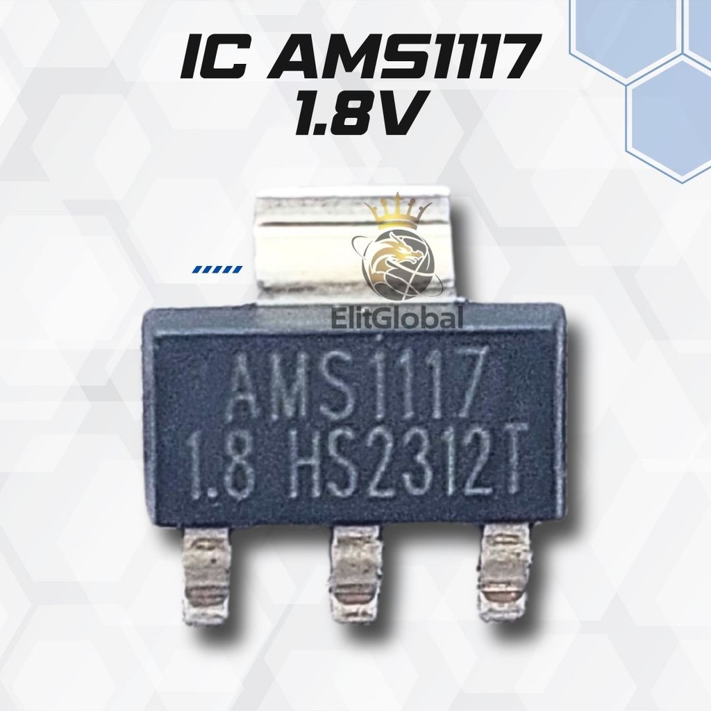 IC AMS1117 1.8V SMD - สําหรับ Arduino Microcontroller