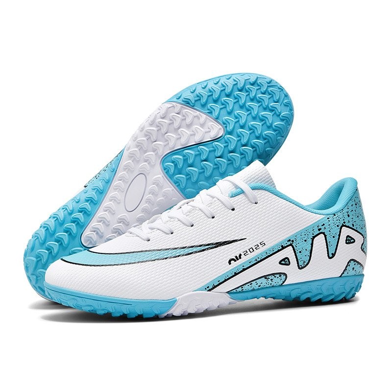 รองเท้าฟุตบอลสไตล์ใหม่ สำหรับผู้ใหญ่และเด็ก สีขาว ใช้งานได้ทั้งการแข่งขันและการฝึกฝน - รูปที่ 6