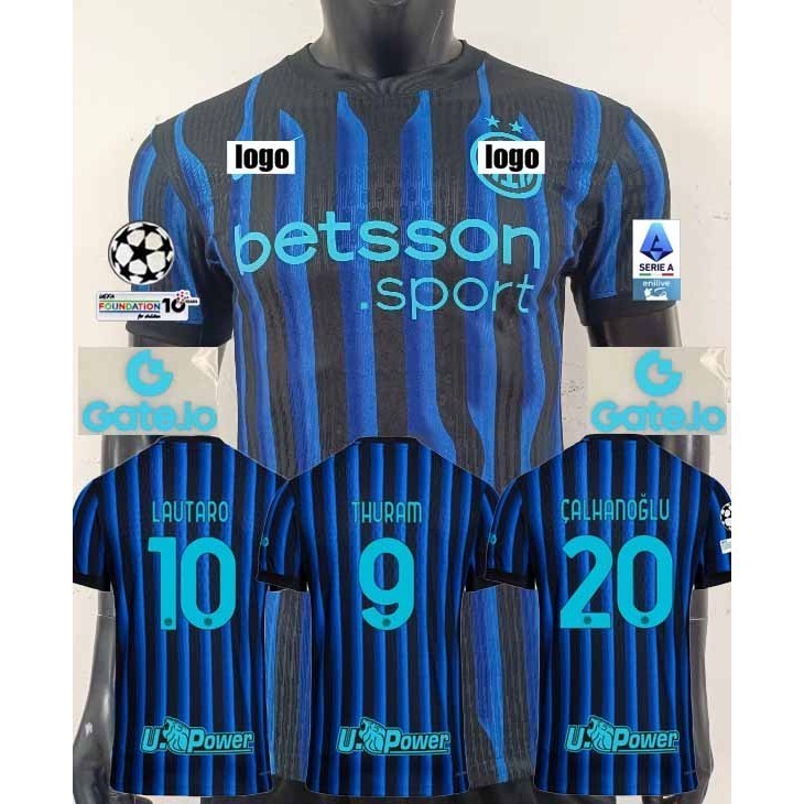 เสื้อทีมบ้าน LAUTARO กองหน้าทีมINTER MILAN ไซส์ S-XXL ฤดูกาลใหม่ 2025/2026