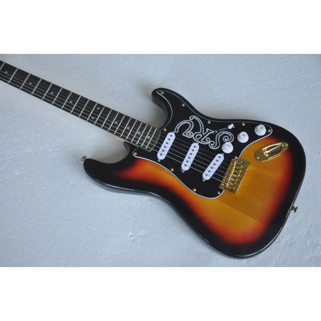 2025 New China Guitar Custom New Srv Style St Sunburst Guitar ในสต็อก