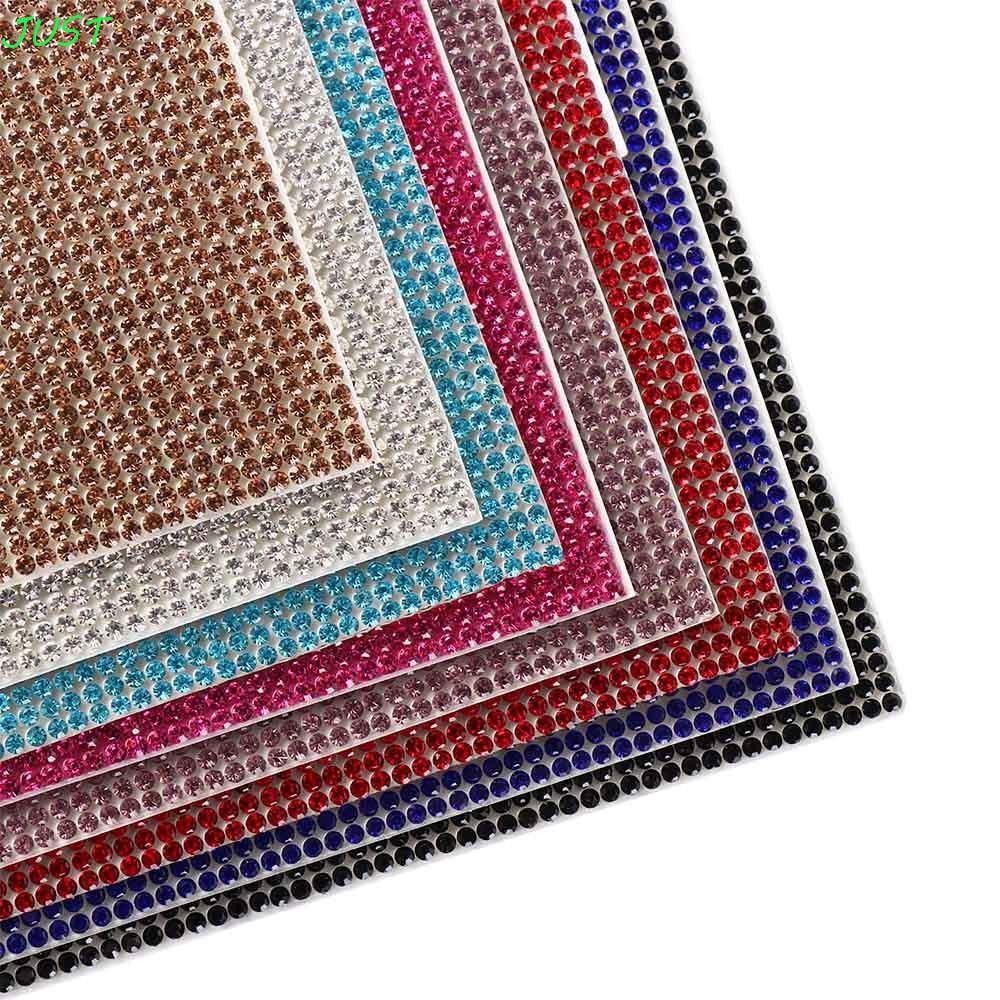 JUST Gem Stickers Bling Glitter สติ๊กเกอร์แต่งรถหลากสี