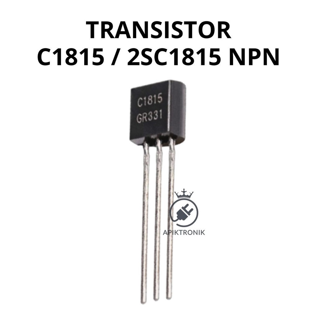 ทรานซิสเตอร์ C1815 / 2SC1815 NPN – ส่วนประกอบอิเล็กทรอนิกส์ดั้งเดิม