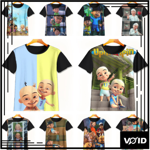 เสื้อยืด 3D Cool Upin & Ipin | เสื้อยืดลายการ์ตูน Upin & Ipin | เสื้อผ้า Upin & Ipin สําหรับเด็กอายุ