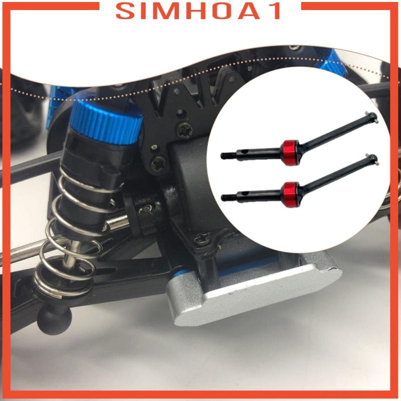 [Simhoa1] 2x แกนไดรฟ์ด้านหลัง CVD 1/24 244016 ง่ายต่อการเปลี่ยนแกนด้านหลัง CVD RC รถชุดซ่อมสําหรับ W