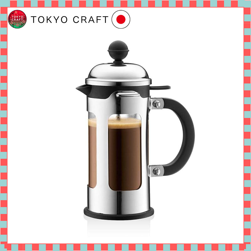 BODUM CHAMBORD 1.0L French Press Coffee Maker - Silver