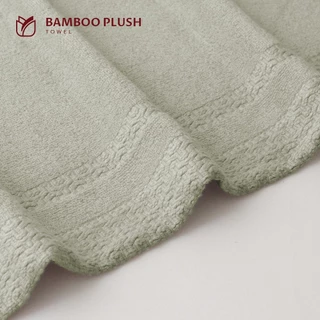 Frolina Bamboo Plush Collection ผ้าเช็ดผม ฝ้ายผสมใยไผ่ ขนาด 15x31 นิ้ว