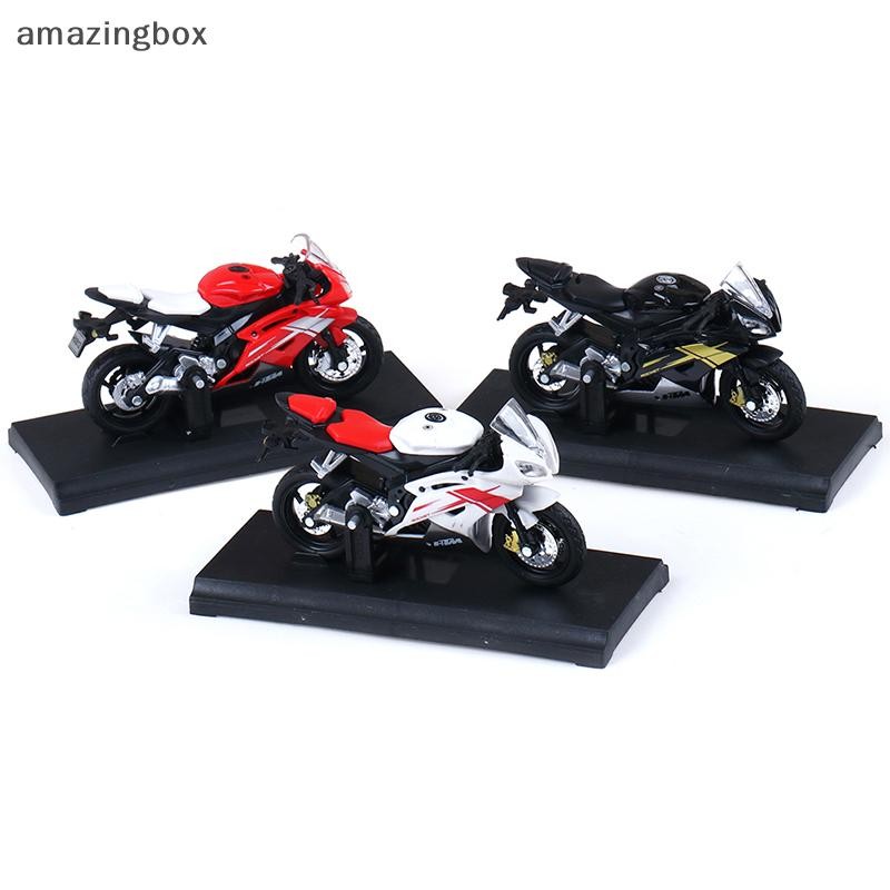 ABTH 1:18 Yamaha YZF-R6 YZF R6 Blue MOTORCYCLE BIKE DIECAST ของเล่น
 วารี่