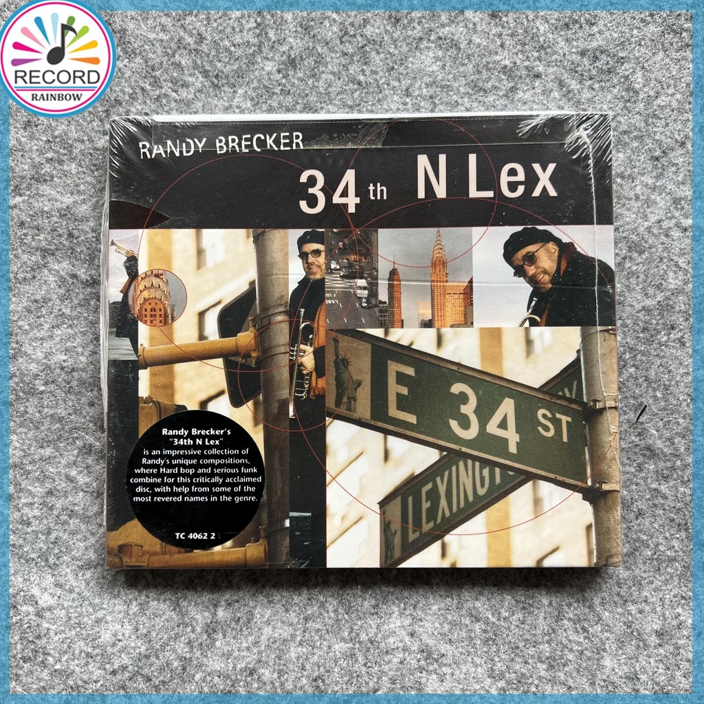 Randy Brecker 34th N Lex Original CD Album [Sealed] Brand New IP0686 OTSETH