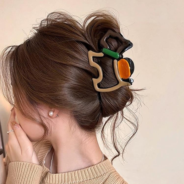 Cute_Girl 💕💕 กิ๊ฟกิ๊บติดผม การออกแบบแบบกลวง ลูกสุนัขการ์ตูน สีโดพามีน หวานและน่ารัก กิ๊บติดผมคุณภาพสูง - รูปที่ 3