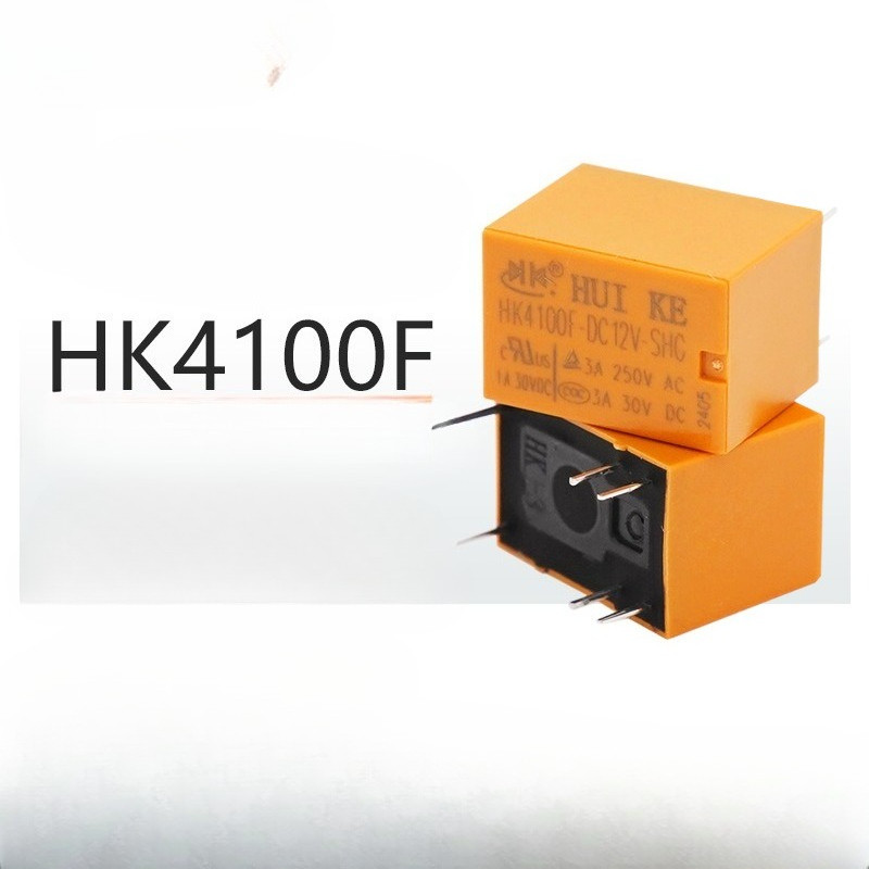 HK4100F-DC12V-SHG รีเลย์สัญญาณ HK4100F-5VDC-SHG Convertible 3A6 Pins