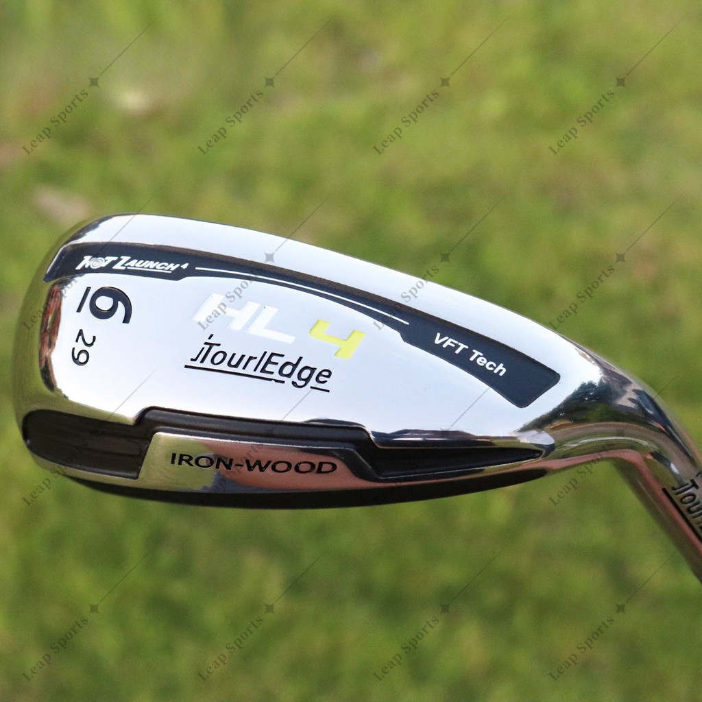 💙Ready Stock💛 ชุดไม้กอล์ฟและไฮบริด TourEdge HL4 (6/7/8/9/P) - มีหัวปกป้องพร้อมด้ามกราไฟท์ความยืดหยุ่