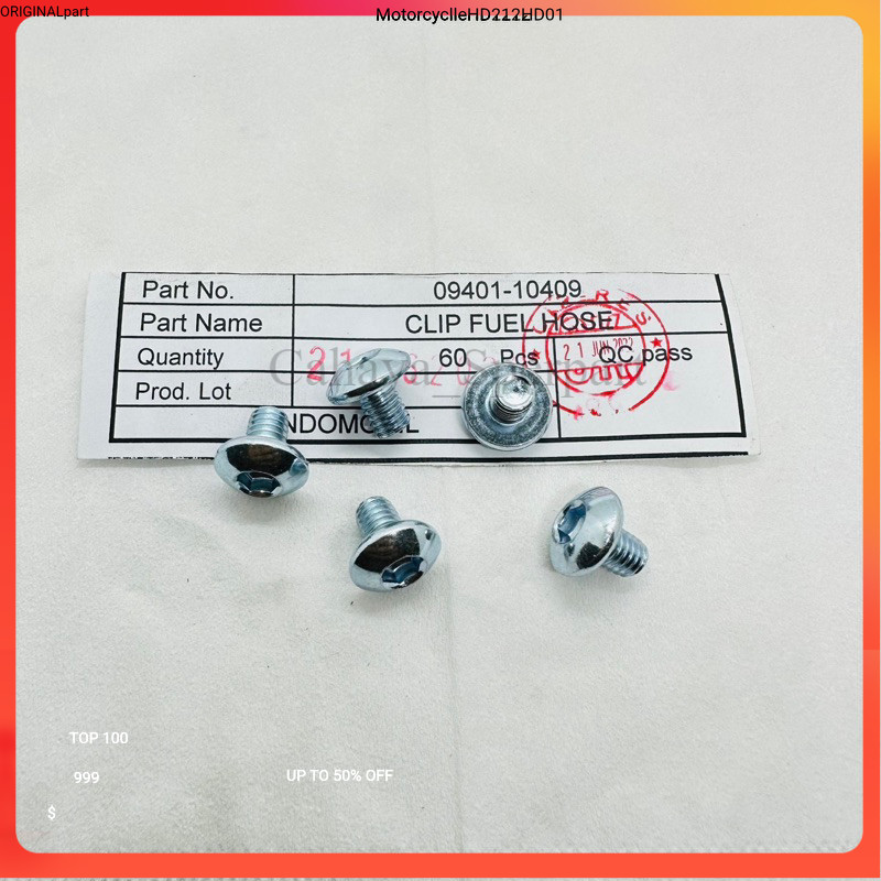 BOLT SPECIAL M6 8 mm 90107-K84-9002 BOLT 10 L 5 0.8CM COVER BODY TANK HONDA CRF 150 ORIGINAL $ รถจัก