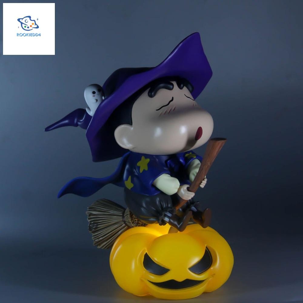ROOKIEDD4 Crayon Shin-chan อะนิเมะรูป,ฟักทองฮาโลวีน Shin-Chan Action Figure,ของสะสมของขวัญอะนิเมะ Pv