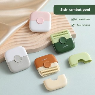 Sisir Potong Rambut 2in1 Anak Bayi Dewasa Portable | Mini Haircut Comb | Gunting Rambut Portable | Sisir Cukur Potong Rambut Anak Mini Hair Cutter Pemotong Rambut Manual | Pemangkas Rambut Poni Dua Sisi