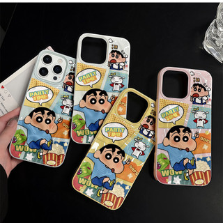 จัดส่งในพื้นที่ เคสเหมือนอุกกาบาต มีสีสัน น่ารัก For IPhone16 15 14 13 12 11 6 7 8 plus Pro Promax X XR XSMAX  YSW379