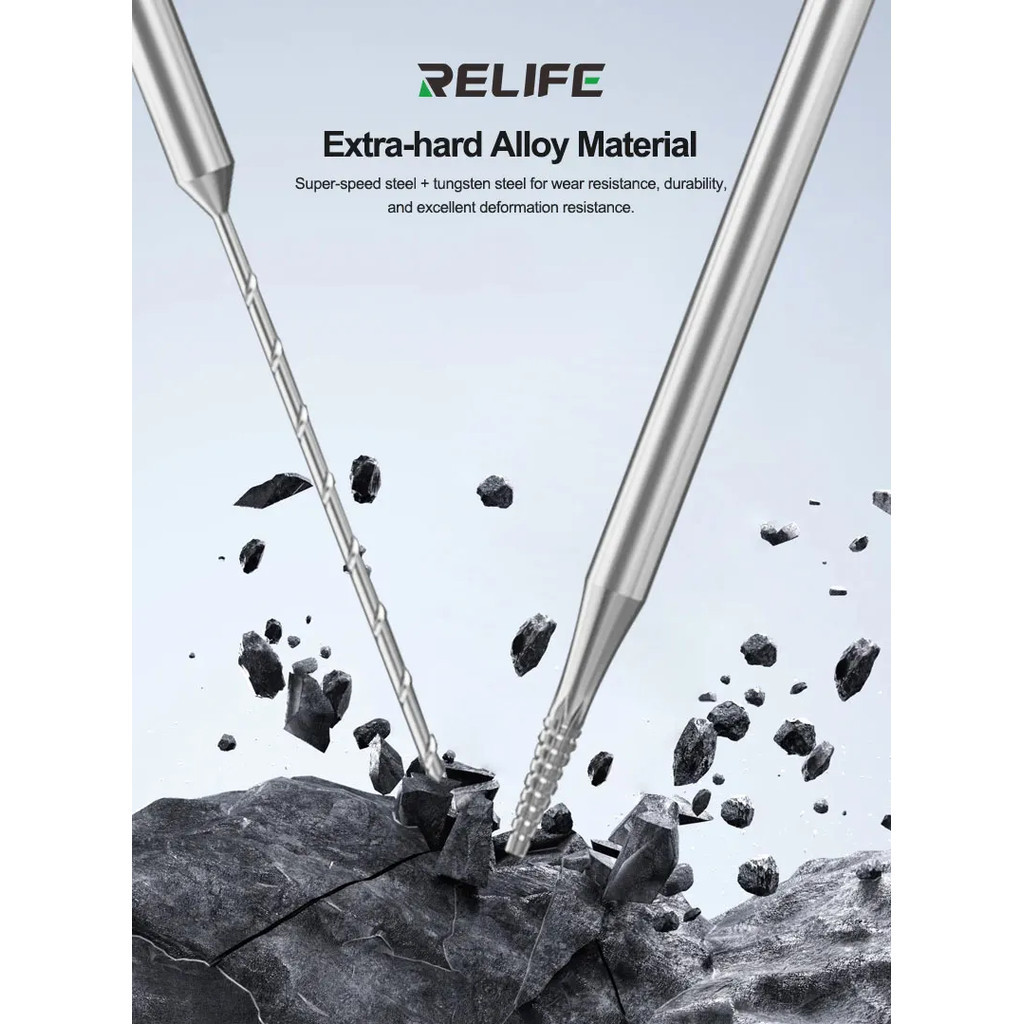 RELIFE RL-TX1 ชุดดอกสว่าน (Drill / Bit Set) ผลิตจาก เหล็กแข็งคุณภาพสูง