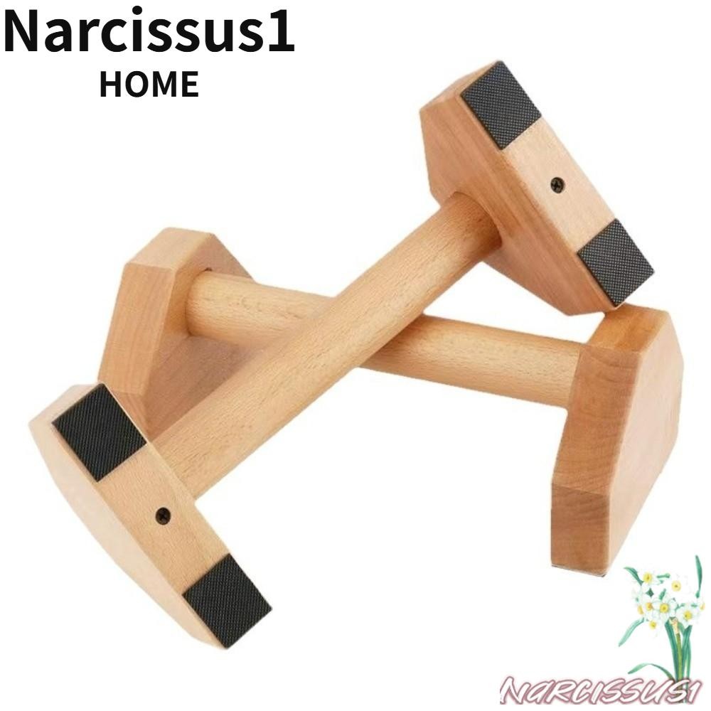 NARCISSUS คู่ Push Up Bars, ไม้จับความยาว 30 ซม. Push-up Stand, อุปกรณ์ออกกําลังกาย Anti-Slip ฐานแบบ