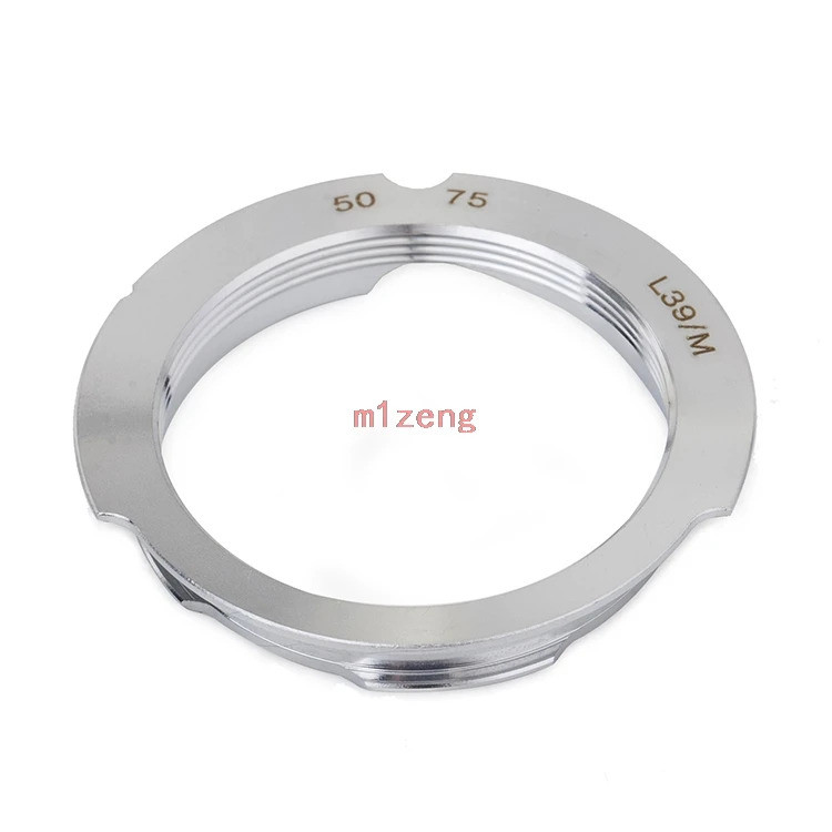 L39-lm(50-75) อะแดปเตอร์แหวนสําหรับ l39 M39 LTM LSM 39 มม.สกรูเลนส์ Leica ML/M M240 M10 M9 M8 M7 M6 