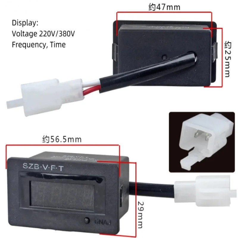 VOLTAGE CURRENT FREQUENCY DIGITAL DISPLAY METER FIT GASOLINE GENERATOR DIESEL GENERATOR 3KW 5KW 6.5K
